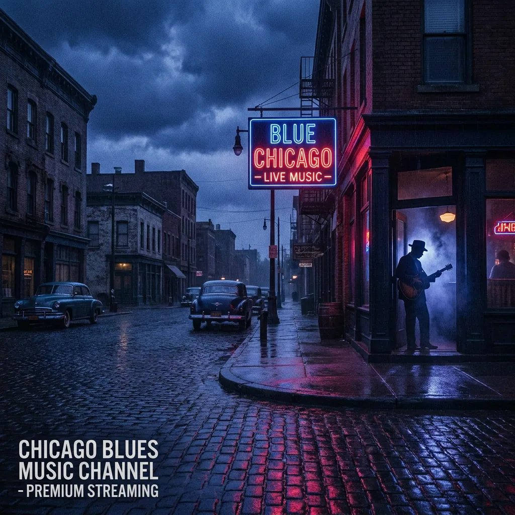 Blues Boulevard channel artwork
